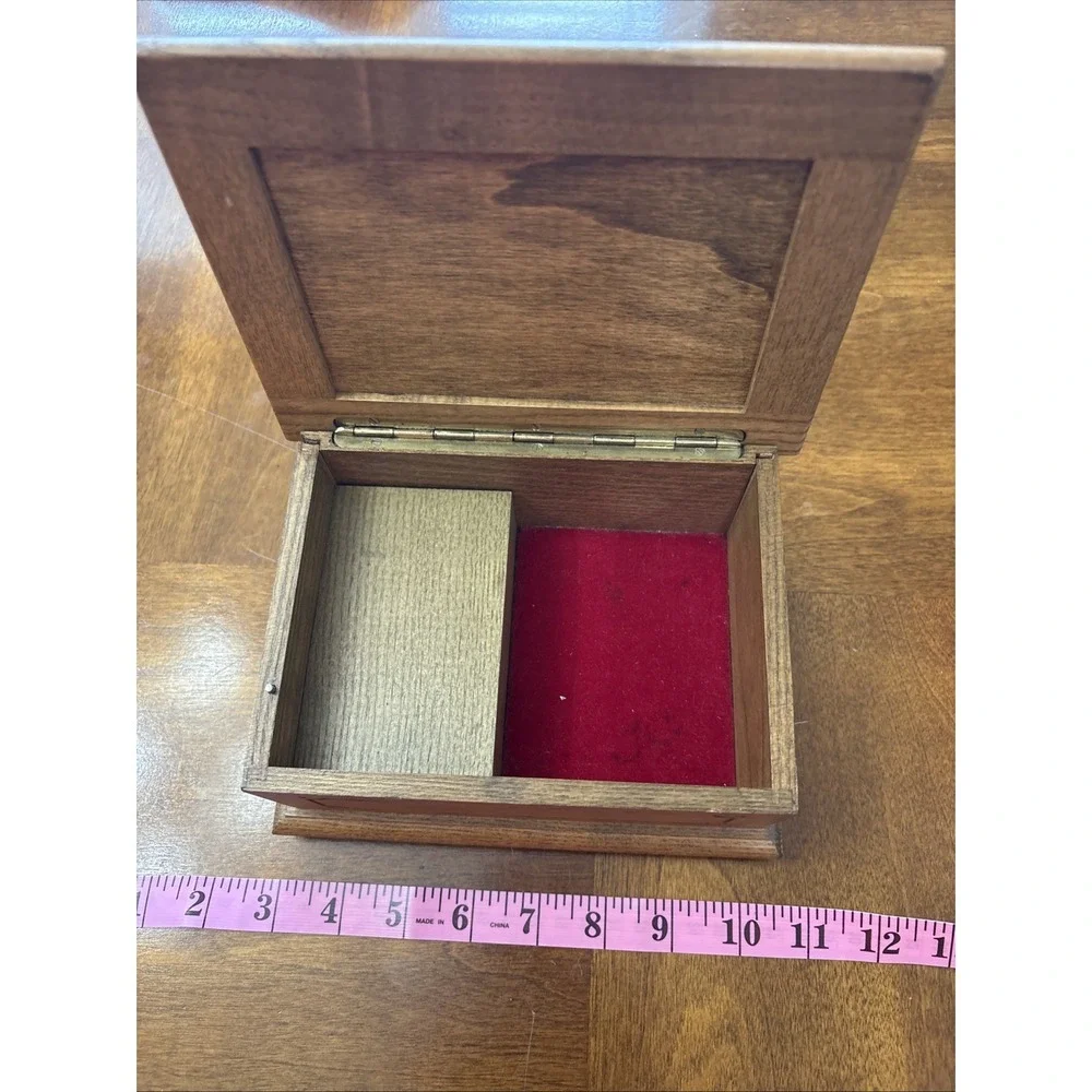 Wooden music box. Swiss Reuge music-Edelweiss Lara's theme. 6